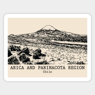 Arica and Parinacota Region - Chile Magnet